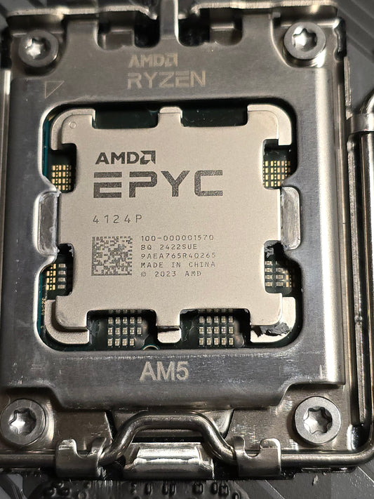 Epyc overclocking is then new black edition? AMD EPYC™ 4124P 6.4GHZ+